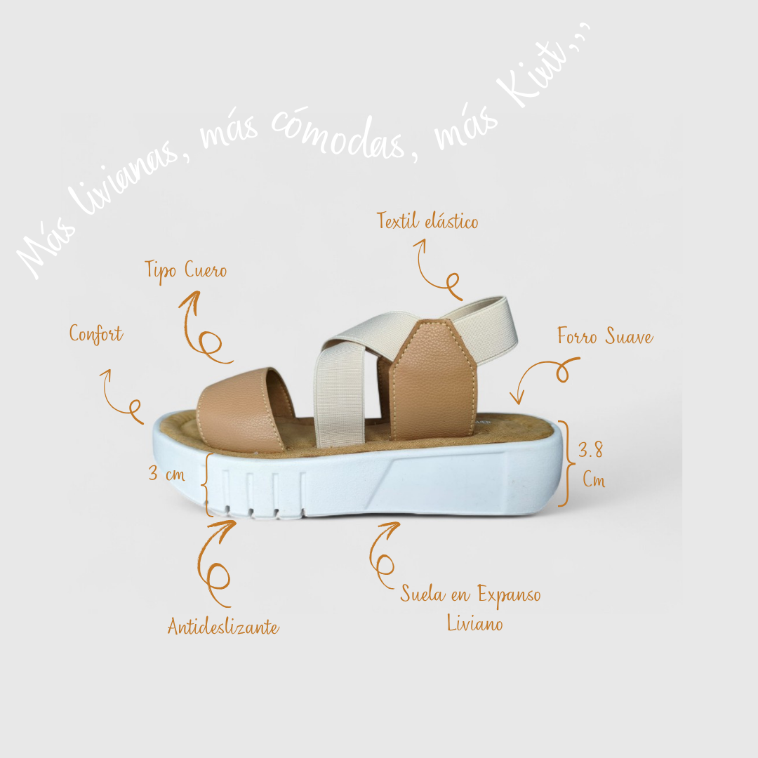 ¡Relax a cada paso! - Confort 5002 Amaretto - @Kiut.Bmanga